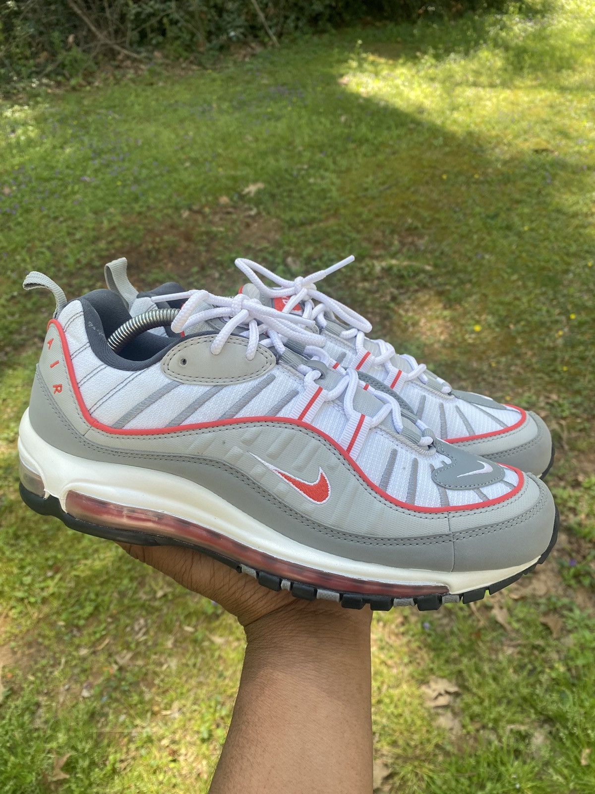Nike Nike air max 98 particle iron grey Size US 9 / EU 42 - 4 Thumbnail