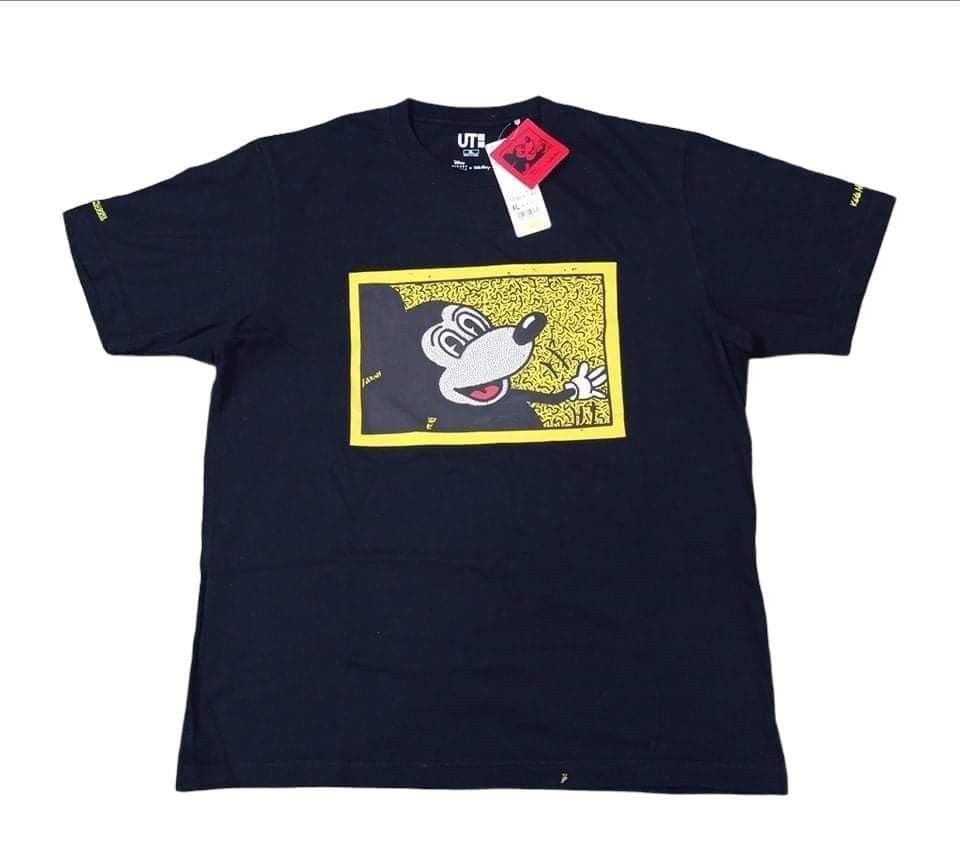 Uniqlo Authentic Keith haring mickey mouse uniqlo shirt | Grailed