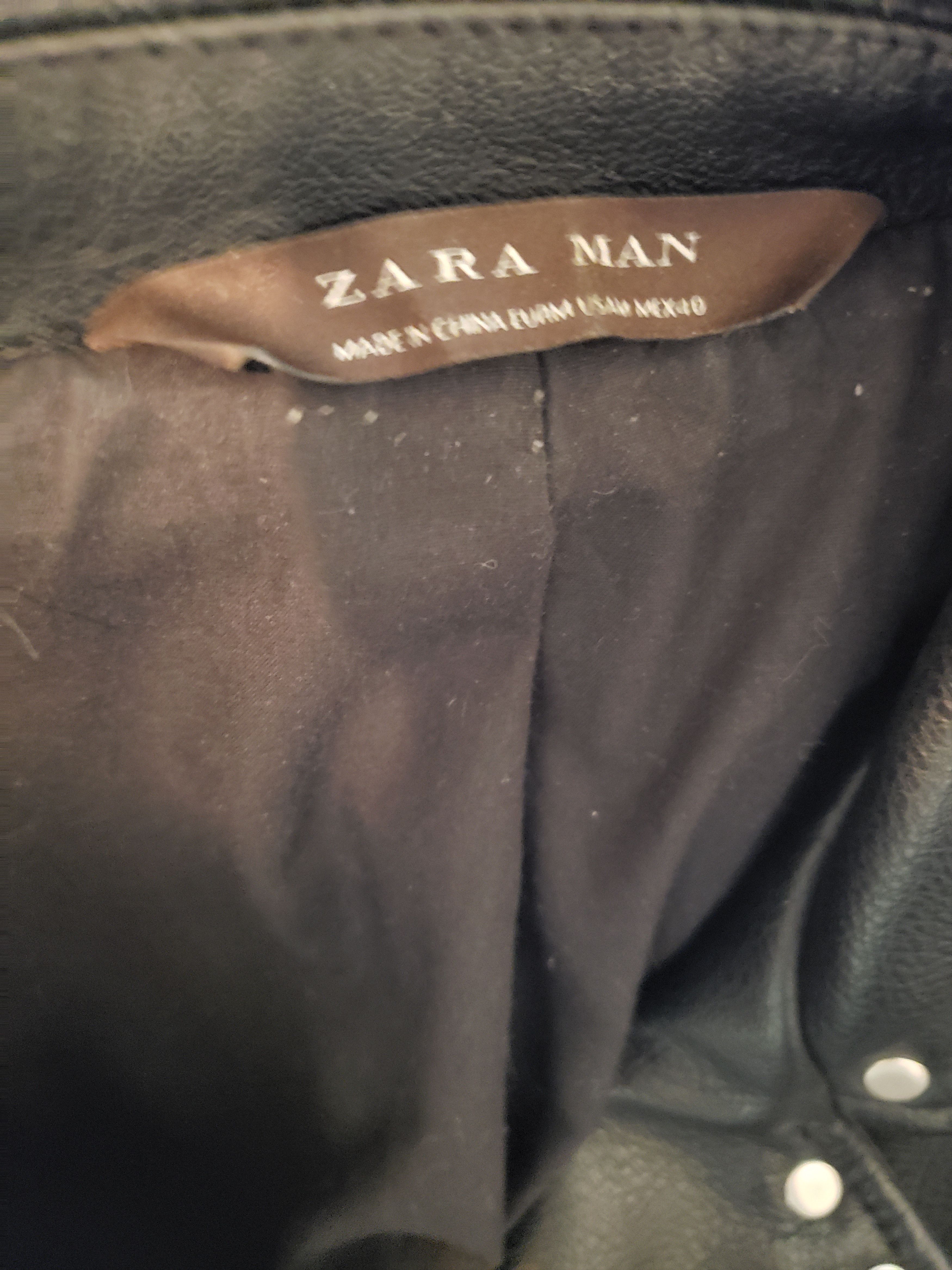 Zara Zara Studded Leather Jacket Size US M / EU 48-50 / 2 - 2 Thumbnail