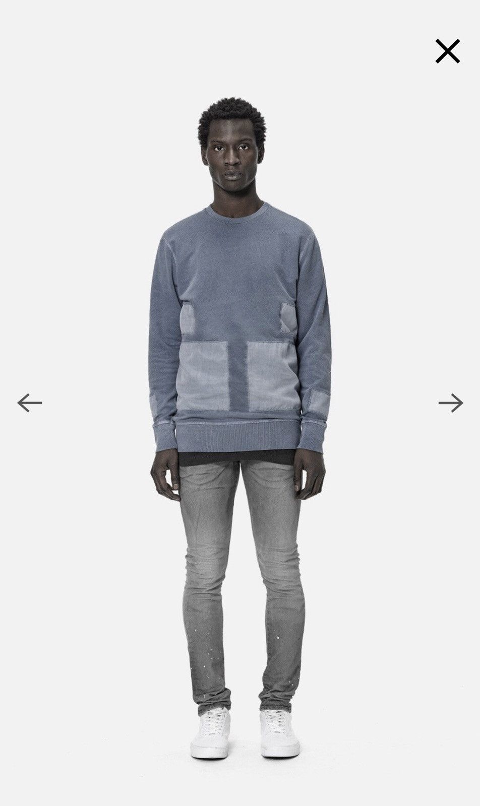 John Elliott Washed Paneled Crewneck Pullover Size US L / EU 52-54 / 3 - 2 Thumbnail