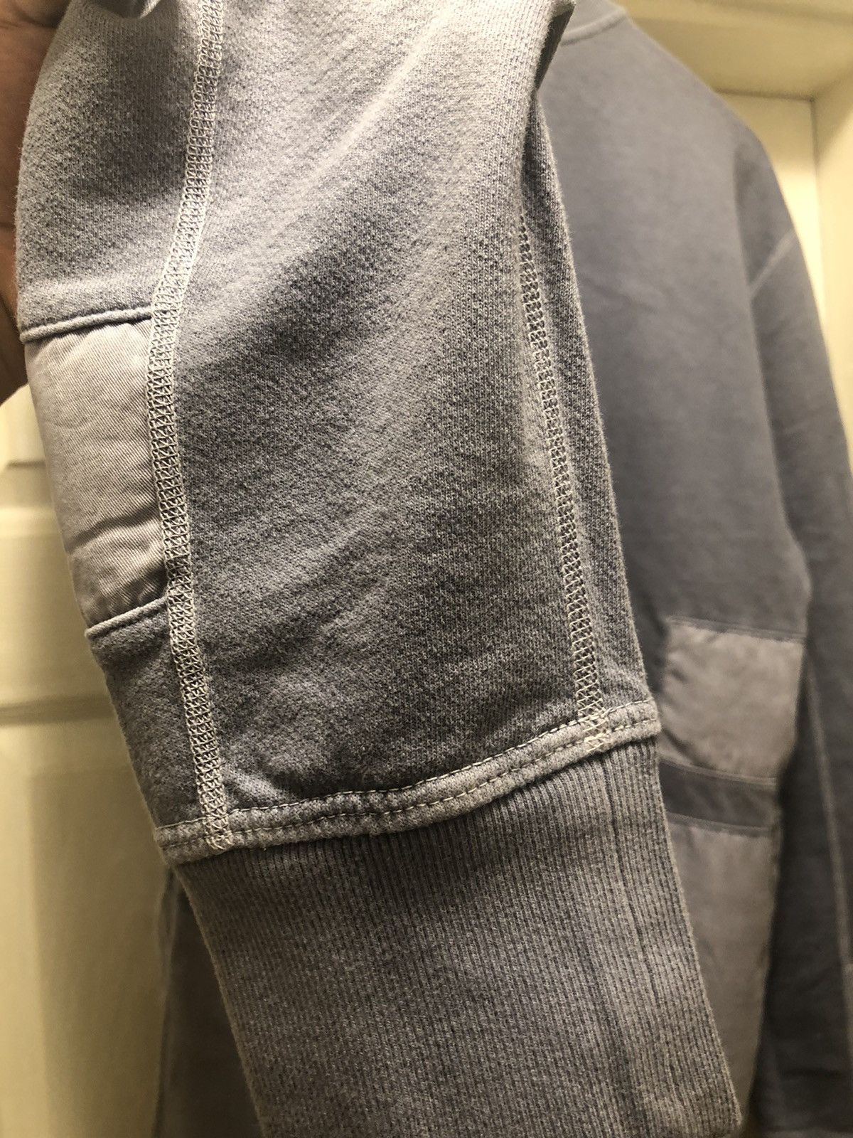 John Elliott Washed Paneled Crewneck Pullover Size US L / EU 52-54 / 3 - 12 Thumbnail