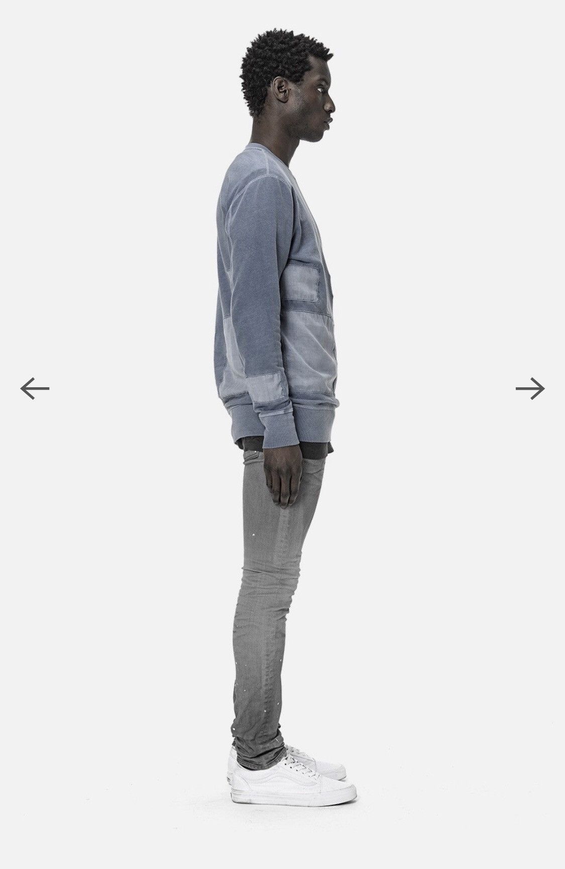 John Elliott Washed Paneled Crewneck Pullover Size US L / EU 52-54 / 3 - 17 Thumbnail