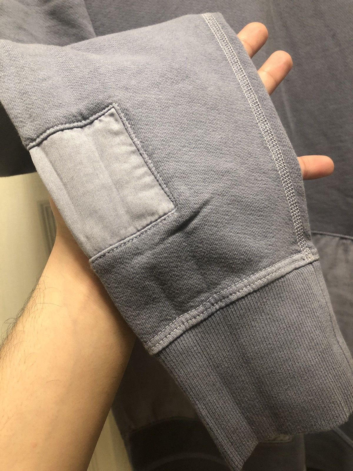 John Elliott Washed Paneled Crewneck Pullover Size US L / EU 52-54 / 3 - 8 Thumbnail
