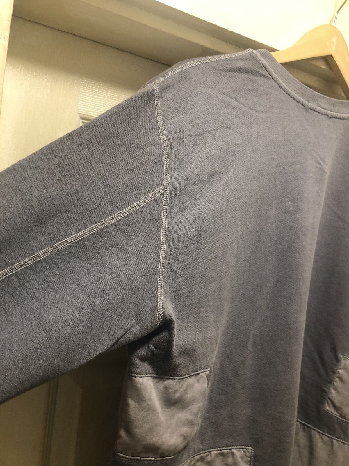 John Elliott Washed Paneled Crewneck Pullover Size US L / EU 52-54 / 3 - 10 Thumbnail