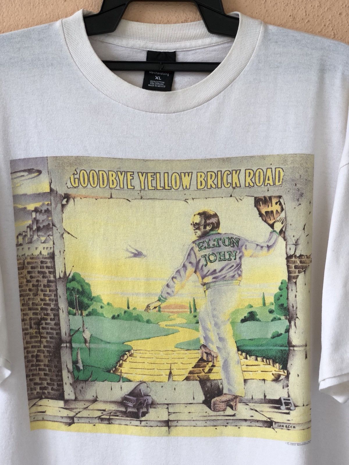 Band Tees × Vintage Vintage 90s ELTON JOHN Album Promo Tee Size US XL / EU 56 / 4 - 2 Thumbnail