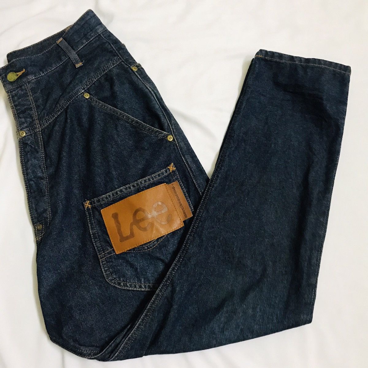 Lee × mercibeaucoup Mercibeaucop x Lee Denim Drop Crotch Pants Size US 28 / EU 44 - 7 Thumbnail