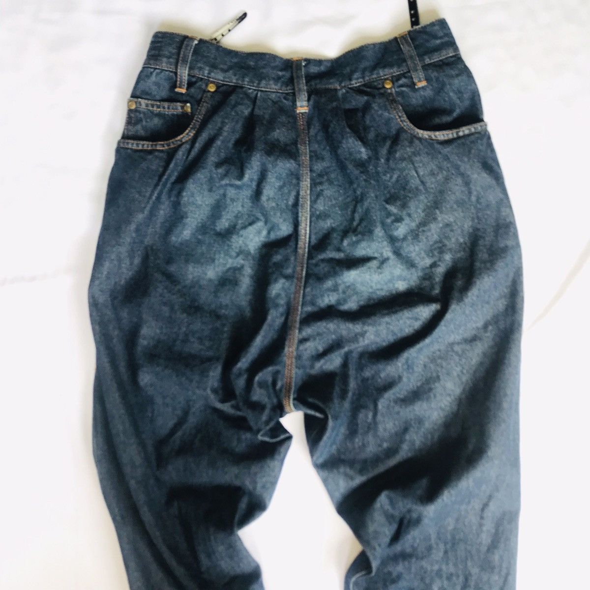 Lee × mercibeaucoup Mercibeaucop x Lee Denim Drop Crotch Pants Size US 28 / EU 44 - 12 Thumbnail