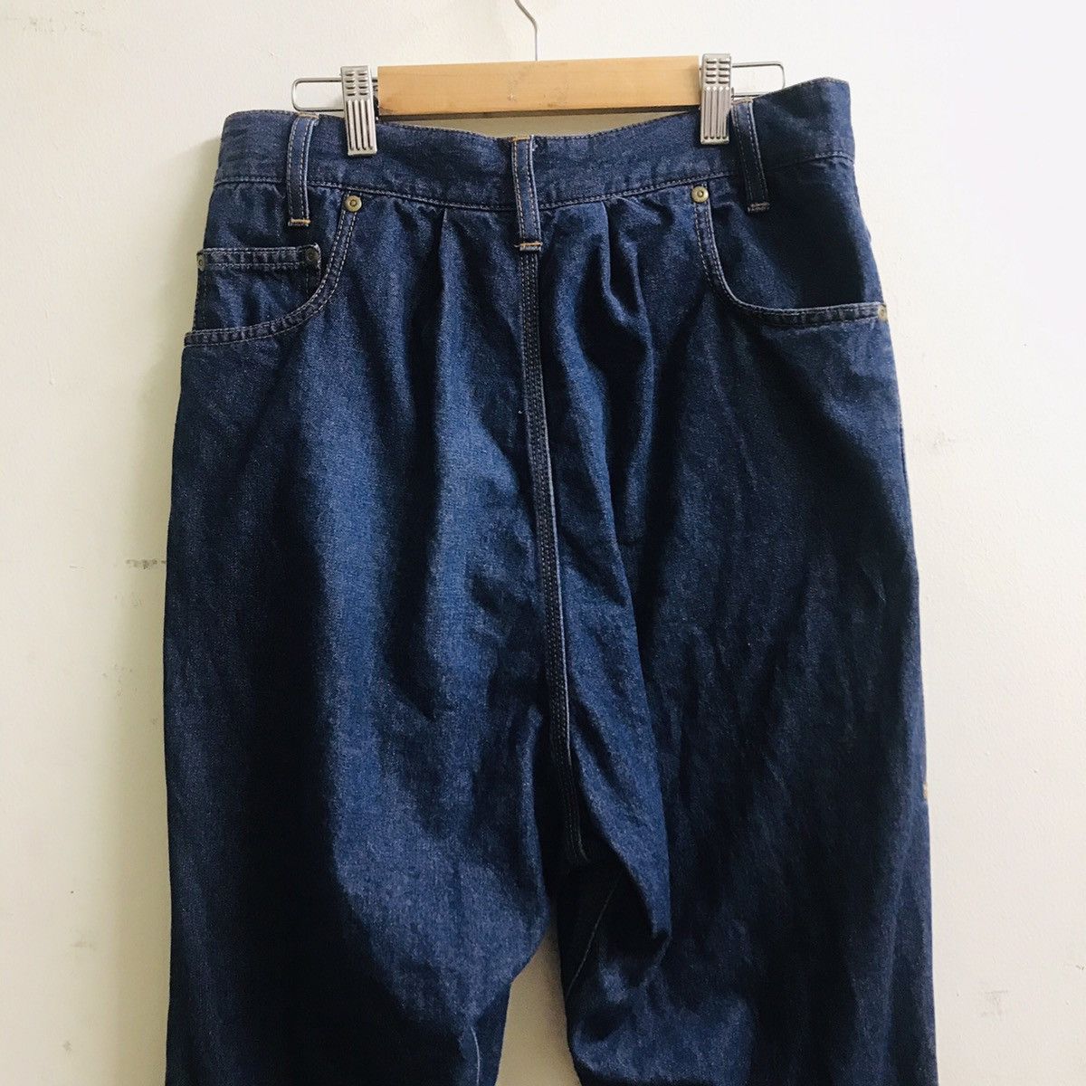 Lee × mercibeaucoup Mercibeaucop x Lee Denim Drop Crotch Pants Size US 28 / EU 44 - 6 Thumbnail