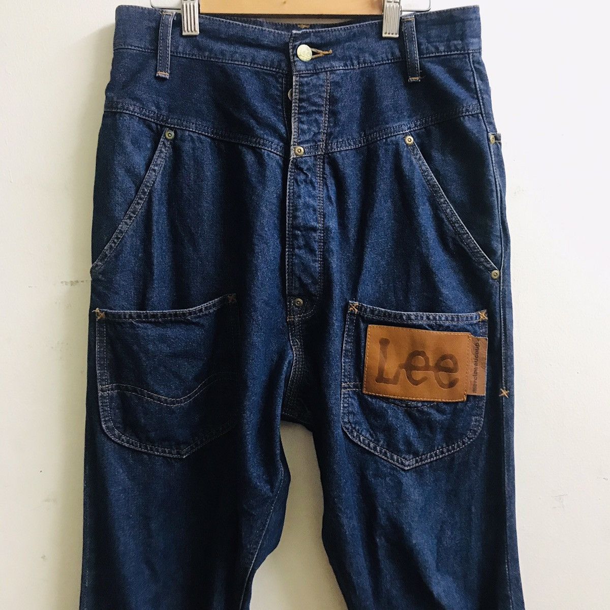 Lee × mercibeaucoup Mercibeaucop x Lee Denim Drop Crotch Pants Size US 28 / EU 44 - 3 Thumbnail