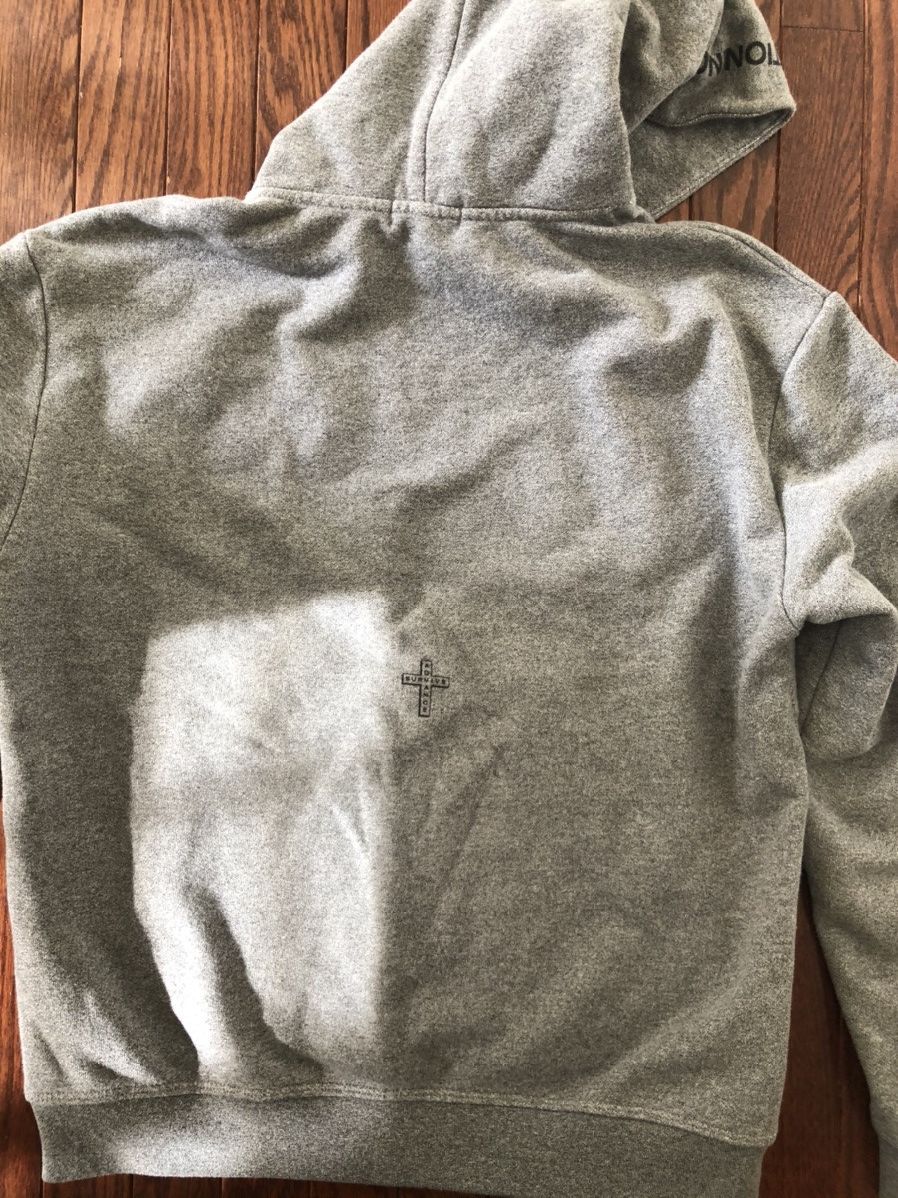 John Elliott Oversized Cropped Hooded Sweatshirt Size US S / EU 44-46 / 1 - 4 Thumbnail