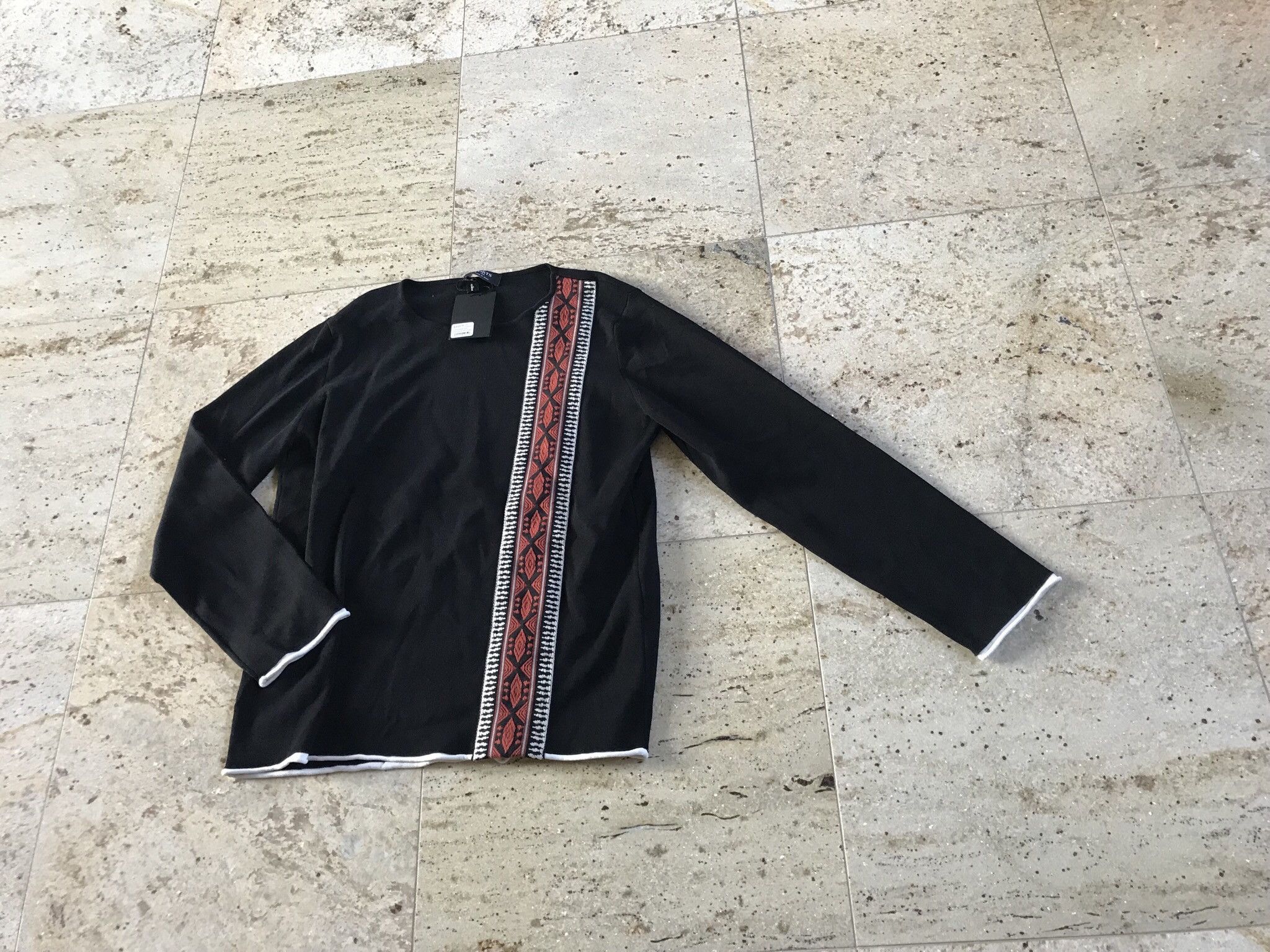 Ports 1961 Vertical Stripe Sweater In Black Size US M / EU 48-50 / 2 - 11 Thumbnail