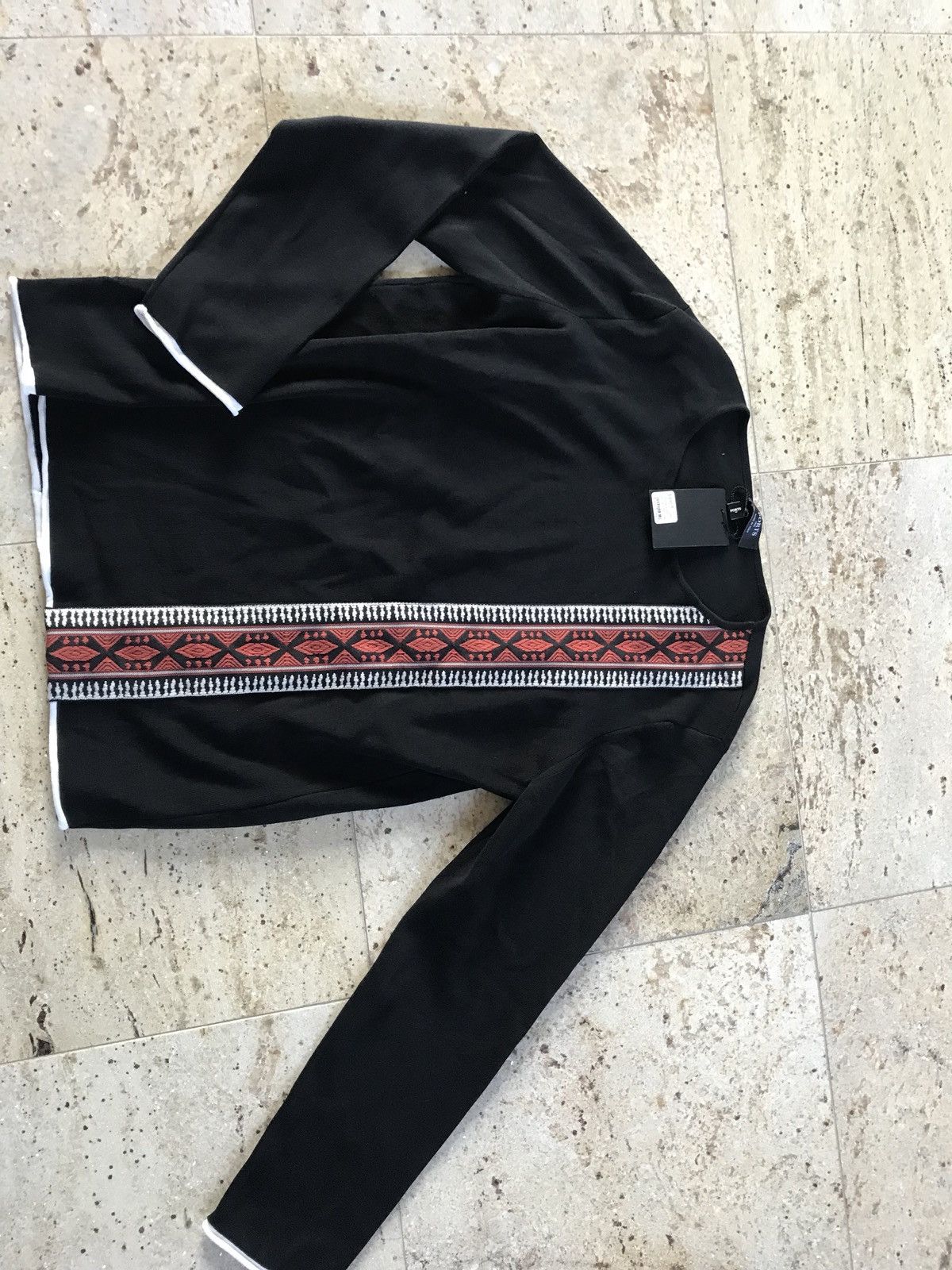 Ports 1961 Vertical Stripe Sweater In Black Size US M / EU 48-50 / 2 - 13 Thumbnail