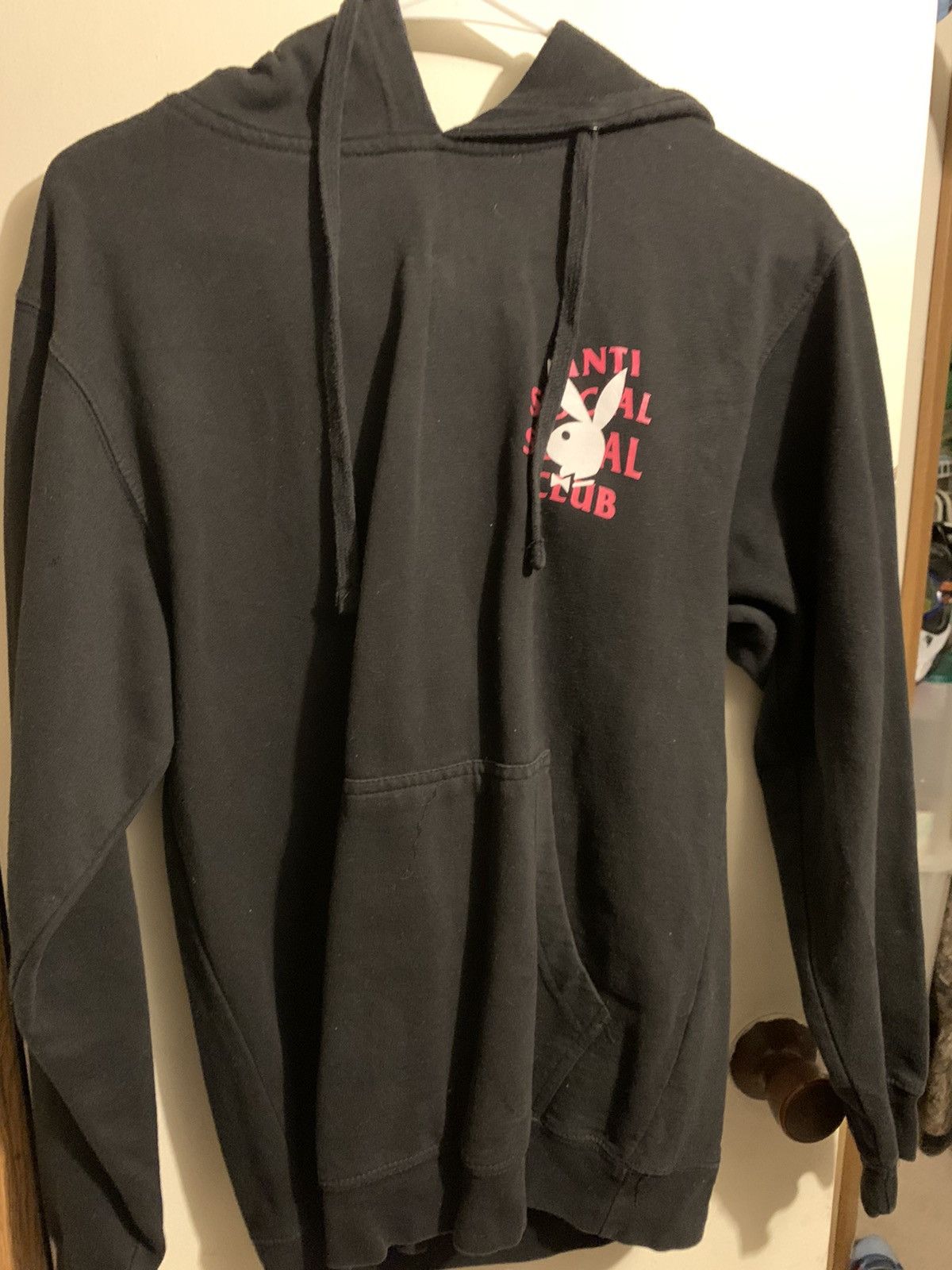 Anti Social Social Club × Playboy Playboy Remix 2 Hoodie Size US S / EU 44-46 / 1 - 1 Thumbnail