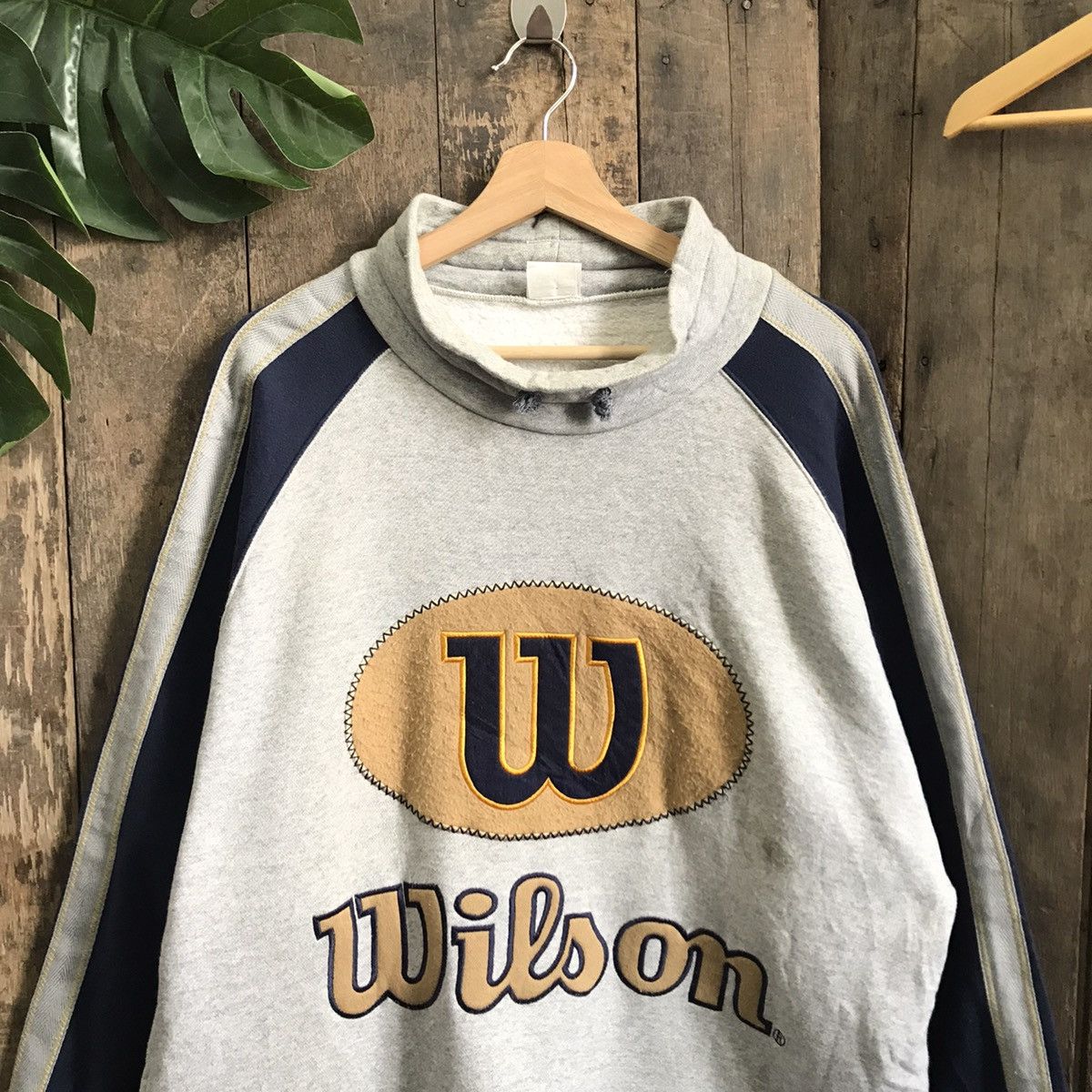 Vintage Wilson Sweatshirt With Big Logo