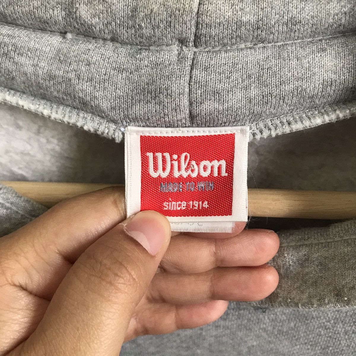 Vintage Wilson Sweatshirt With Big Logo