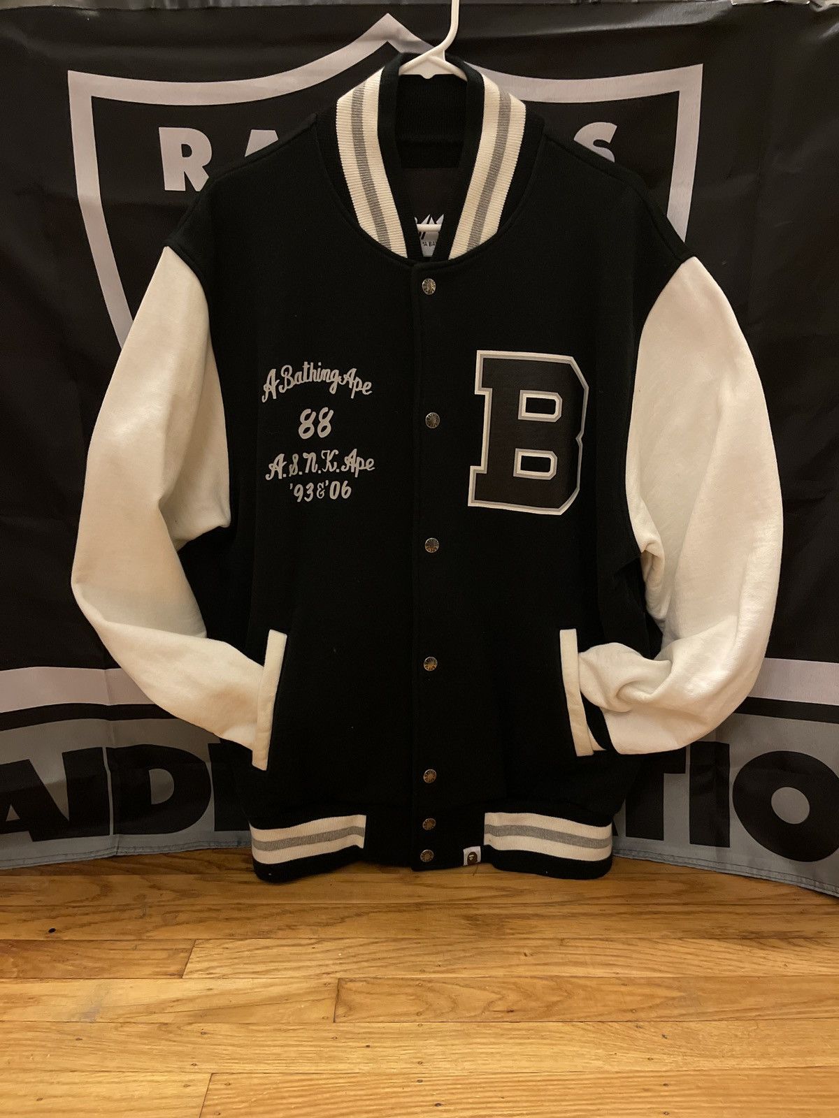 BAPE x Mitchell & Ness Yankees Jacket Blue Men's - FW19 - US