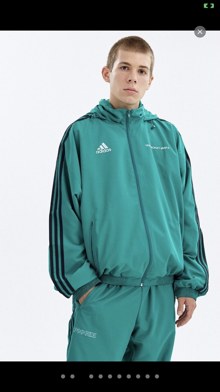 Adidas Gosha rubchinskiy x adidas woven hooded jacket | Grailed