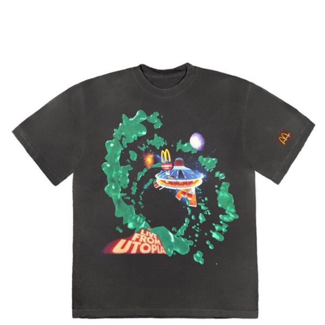 Travis Scott McDonald’s Fly Thru Tee M DS