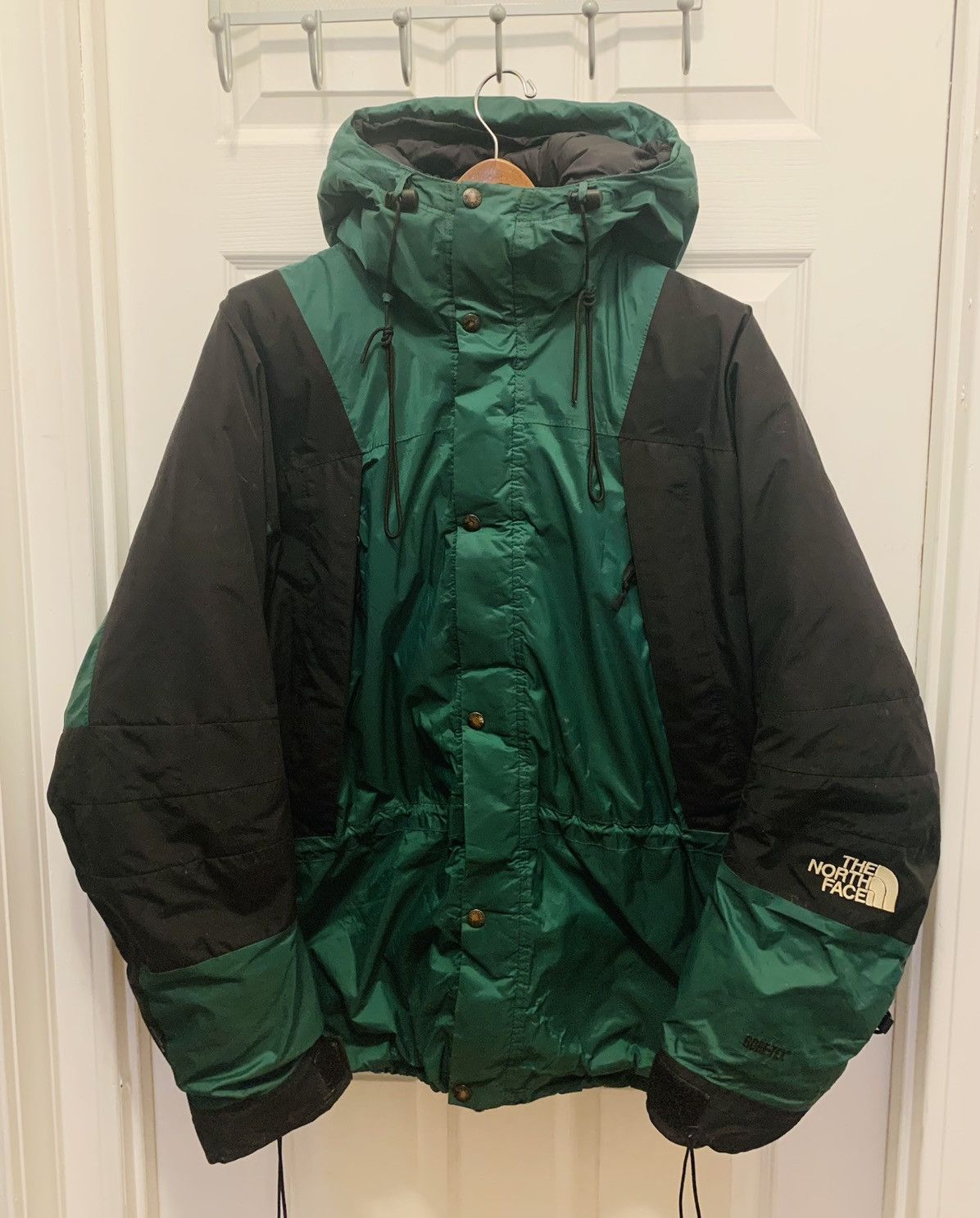 Vintage The North Face 3D Mountain Light forest green | Grailed