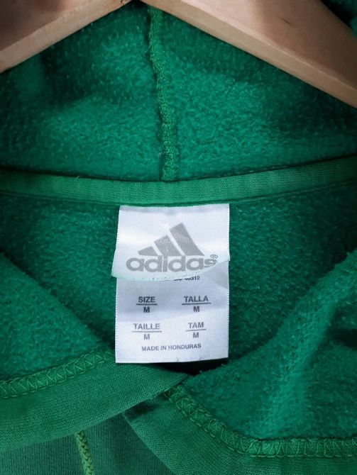 Adidas × Vintage Adidas Notre Dame Mini Center Logo Embroidered Hoodie Size US M / EU 48-50 / 2 - 9 Thumbnail