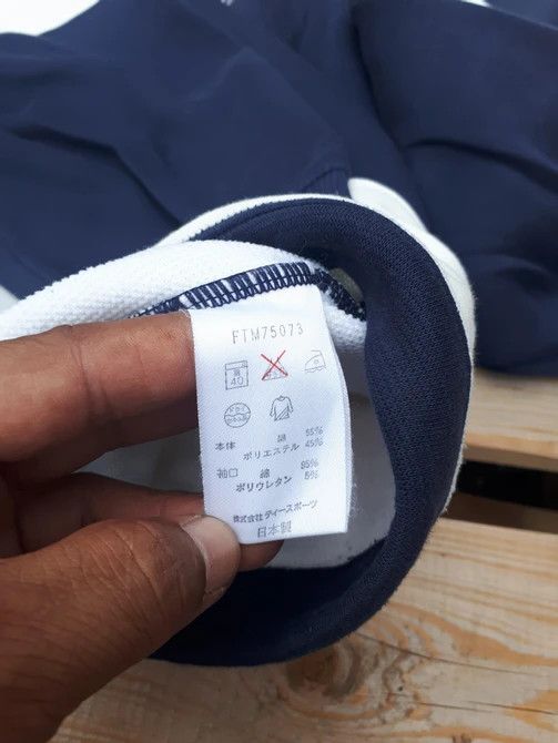 Sergio Tacchini × Vintage Sergio Tacchini Mini Logo Quarter Zip Spell Out Sweatshirt Size US L / EU 52-54 / 3 - 8 Thumbnail