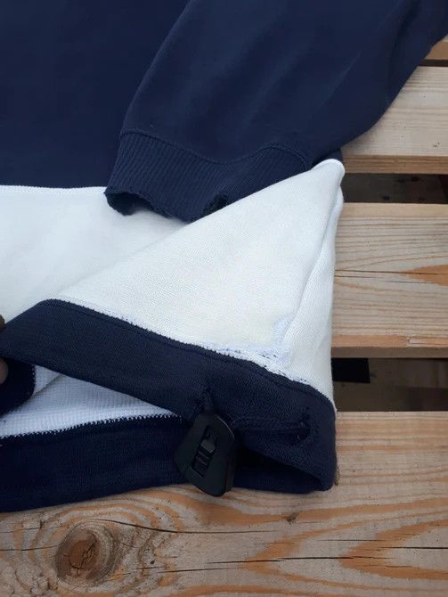 Sergio Tacchini × Vintage Sergio Tacchini Mini Logo Quarter Zip Spell Out Sweatshirt Size US L / EU 52-54 / 3 - 3 Thumbnail