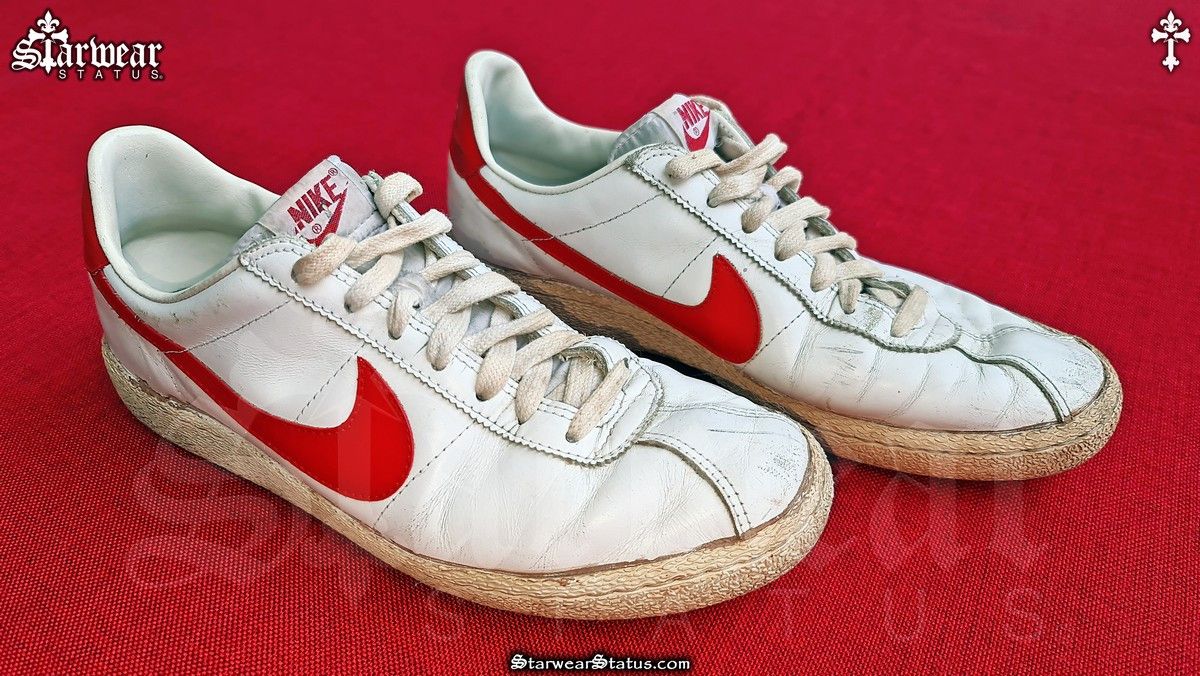 Marty mcfly nike shoes white red deals