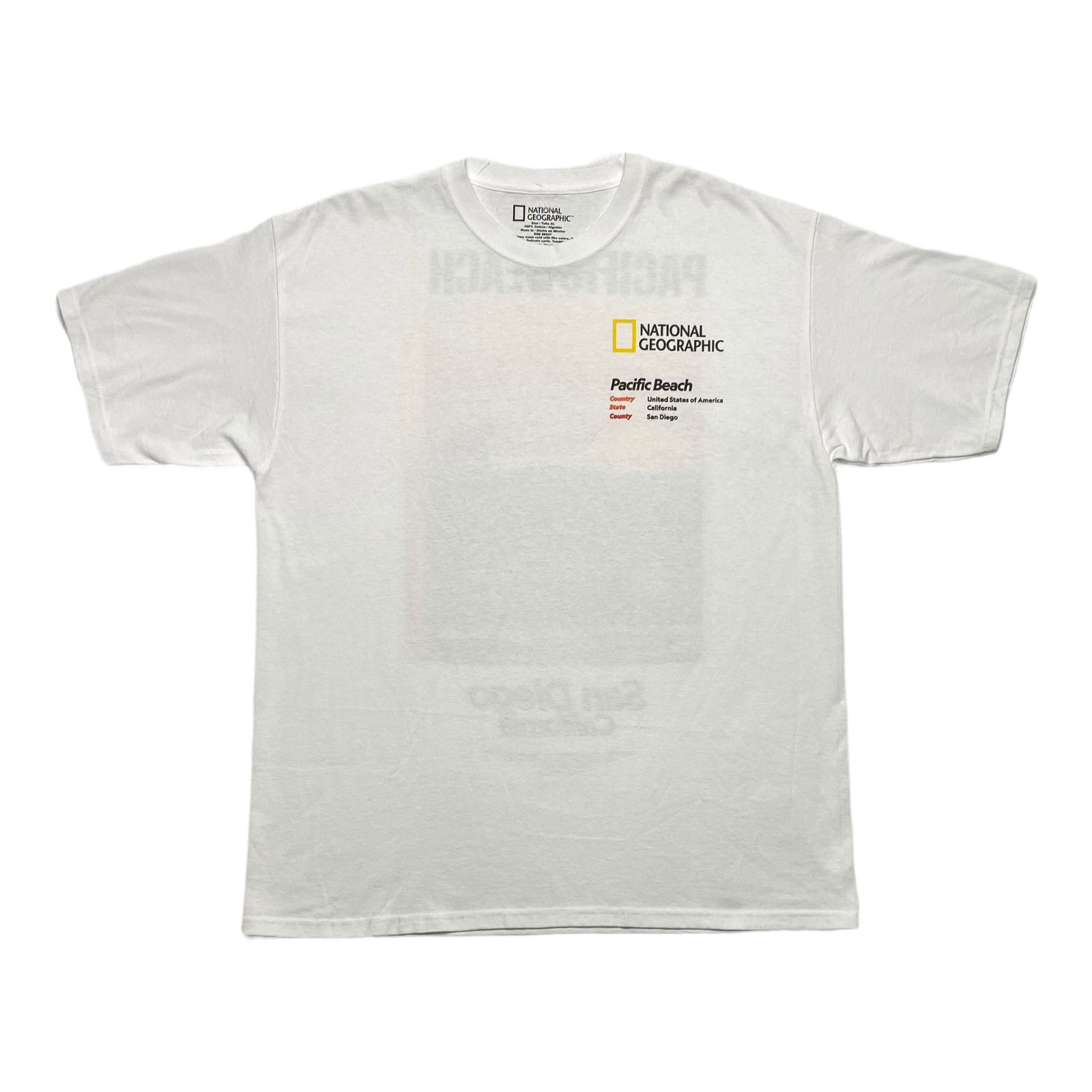 Brand New National Geographic Pacific Beach San Diego T-Shirt | Grailed