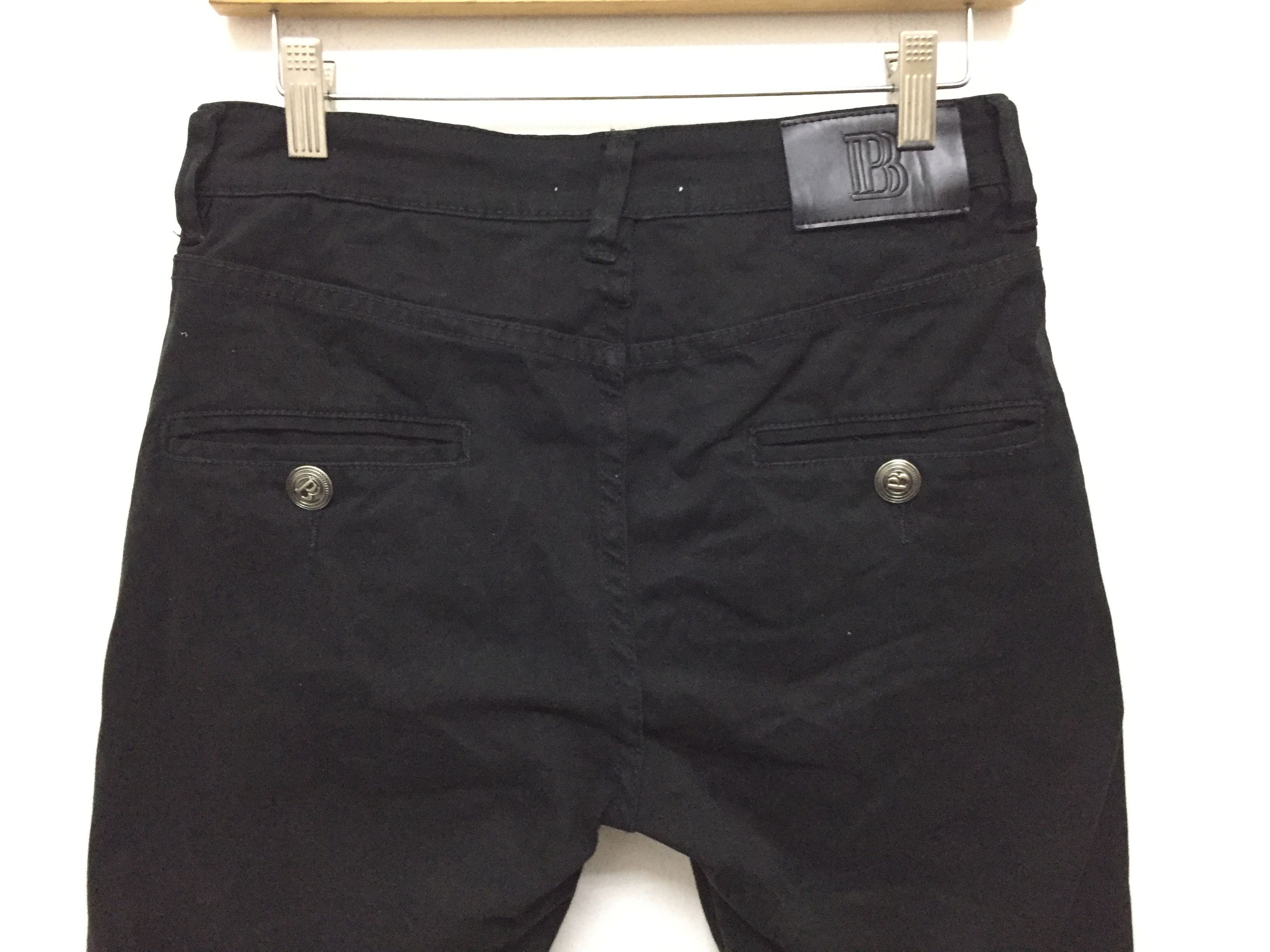 Balmain BALMAIN Bush Flap Multipocket Rider slim Ankle Zipper denim Size US 29 - 10 Thumbnail