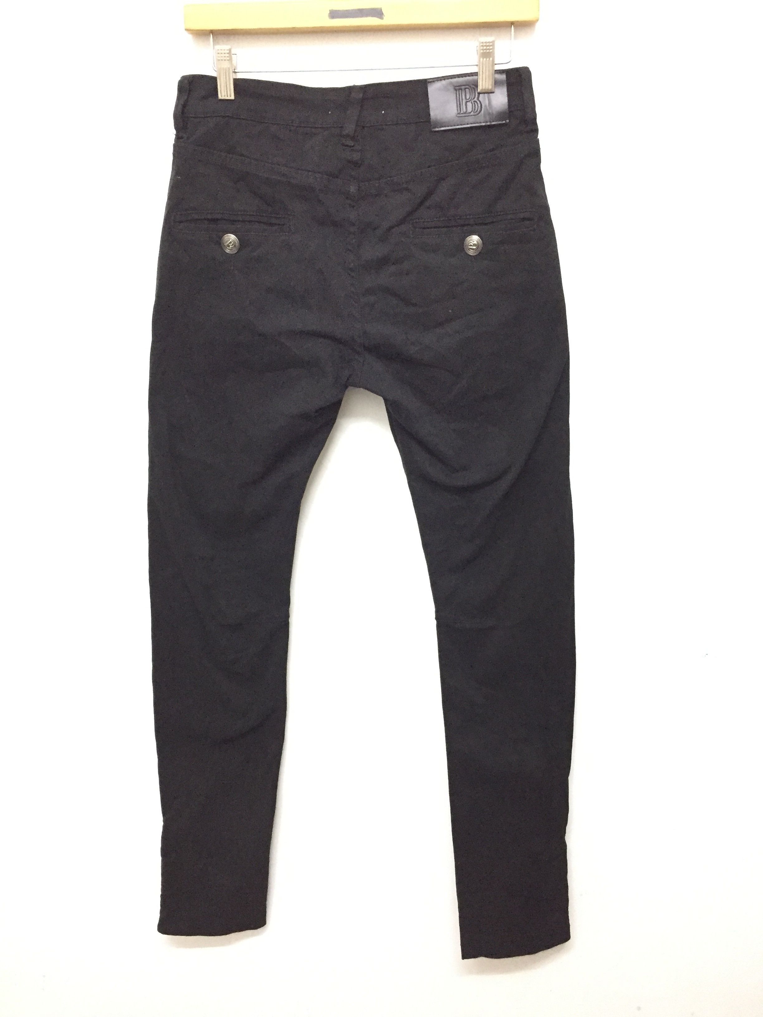Balmain BALMAIN Bush Flap Multipocket Rider slim Ankle Zipper denim Size US 29 - 9 Thumbnail