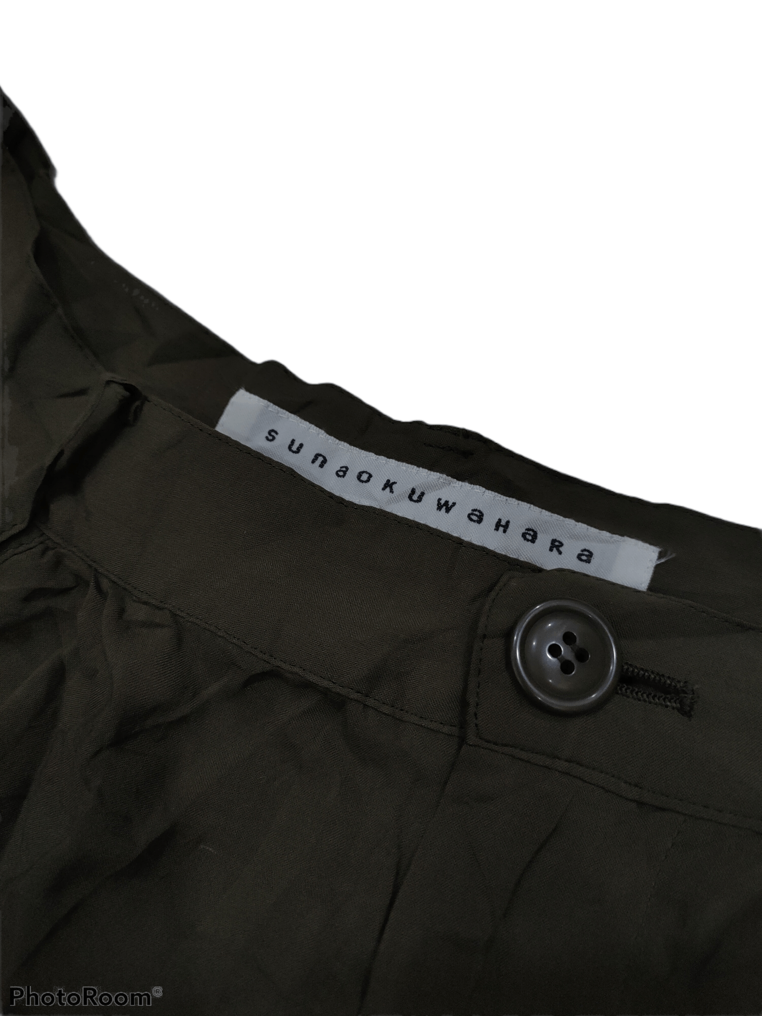 SUNAO KUWAHARA RAYON BIG POCKETS PANTS