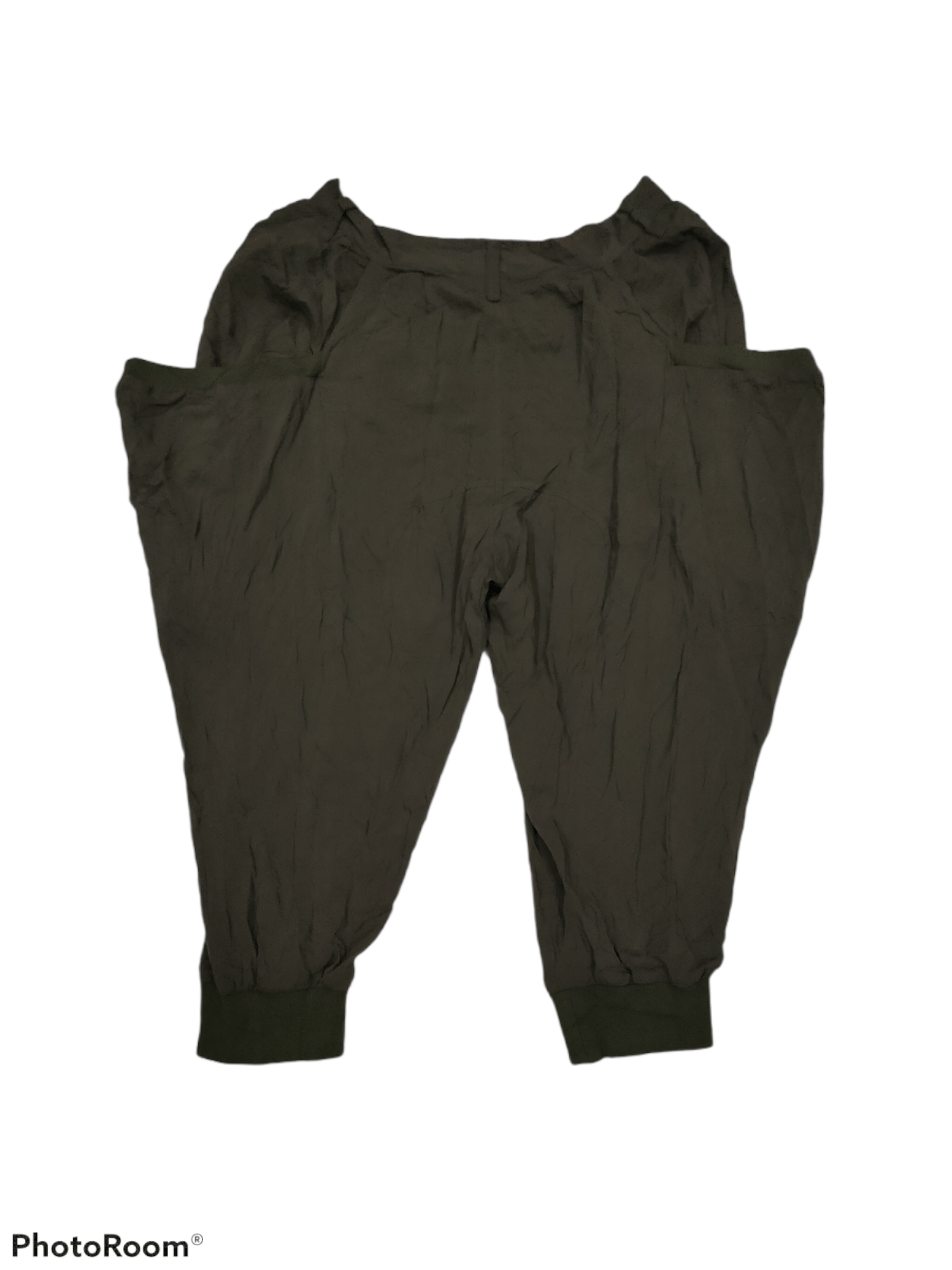 SUNAO KUWAHARA RAYON BIG POCKETS PANTS