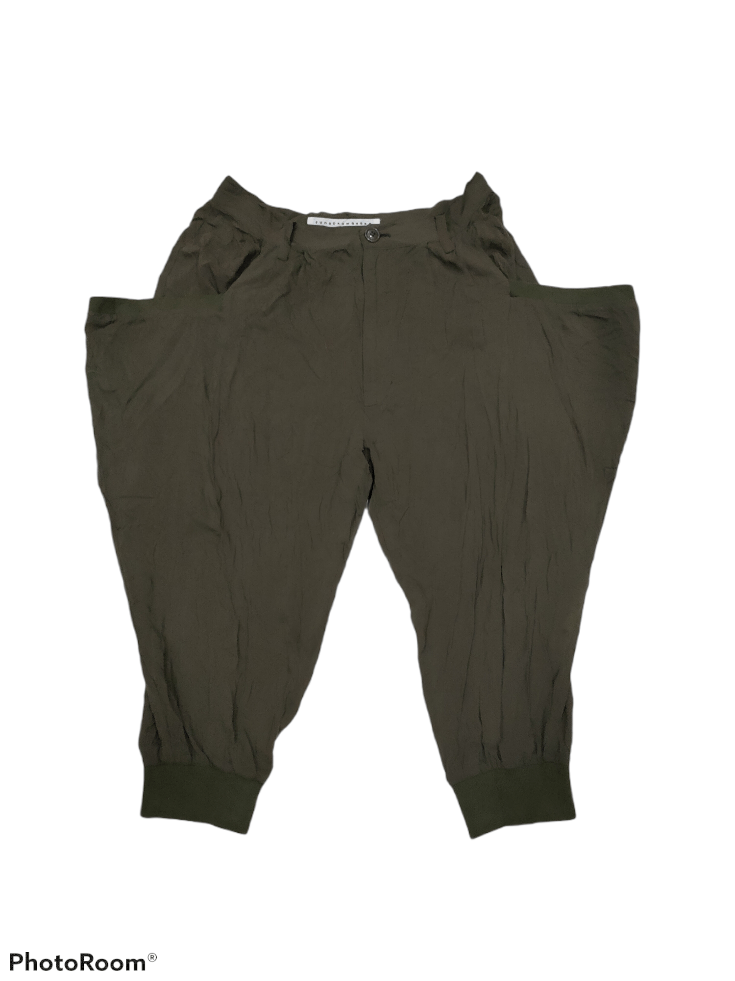 SUNAO KUWAHARA RAYON BIG POCKETS PANTS