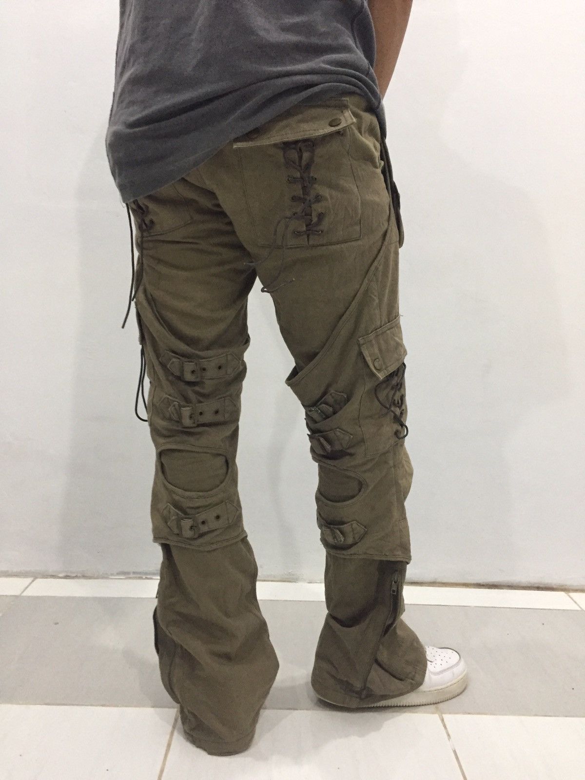 パンツ EL ROPA LOCO lace up bondage cargo pants EL ROPA LOCO lace up bondage cargo pants 【公式通販】