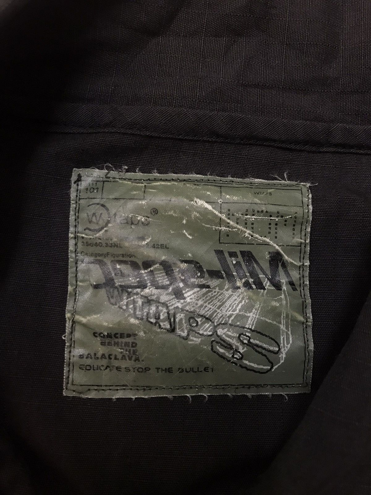 Wtaps WTAPS Crossbone Military Size US M / EU 48-50 / 2 - 9 Thumbnail