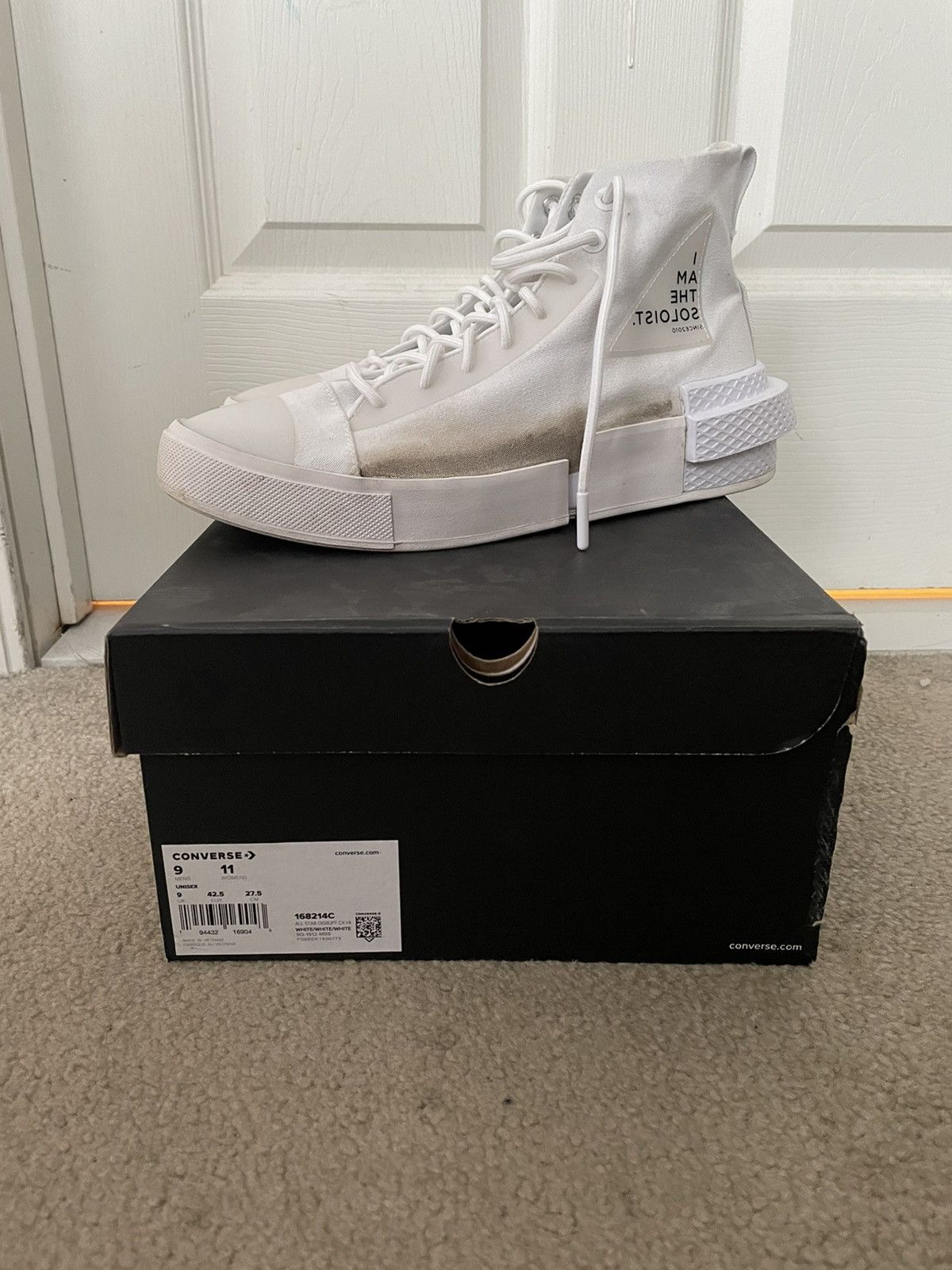 Converse × Takahiromiyashita The Soloist. Converse CX Disrupt White The Soloist Size US 9 / EU 42 - 1 Thumbnail