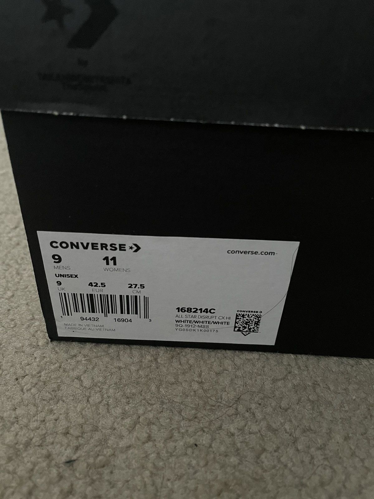 Converse × Takahiromiyashita The Soloist. Converse CX Disrupt White The Soloist Size US 9 / EU 42 - 3 Thumbnail