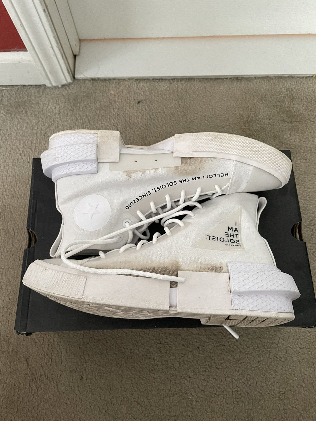 Converse × Takahiromiyashita The Soloist. Converse CX Disrupt White The Soloist Size US 9 / EU 42 - 2 Thumbnail