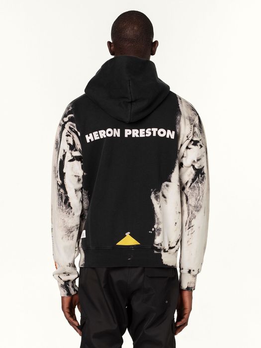 x CAT zip up phantom hoodie  HERON PRESTON® Official Site