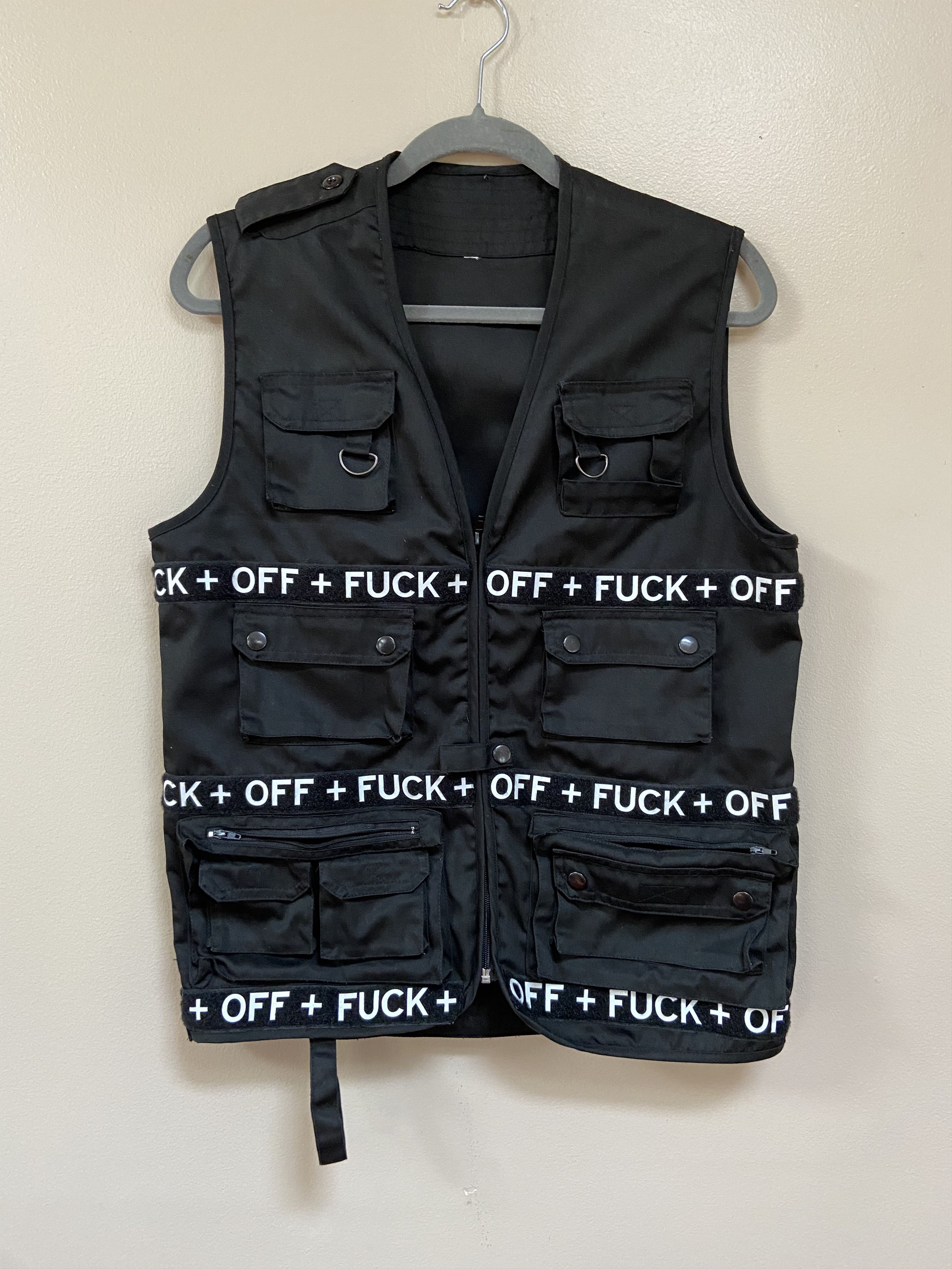 M+Rc Noir Ian Connor fuck off vests | Grailed
