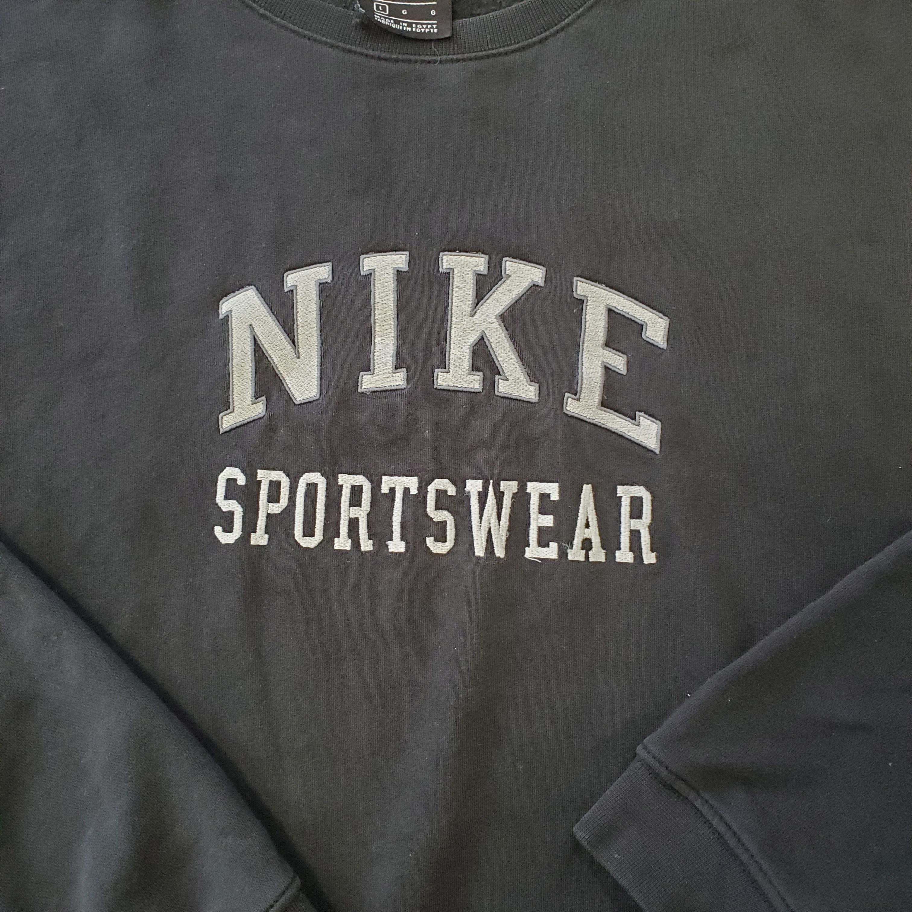 Nike Nike Sportswear Fully Embroidered Pullover Sweater Size US L / EU 52-54 / 3 - 2 Thumbnail