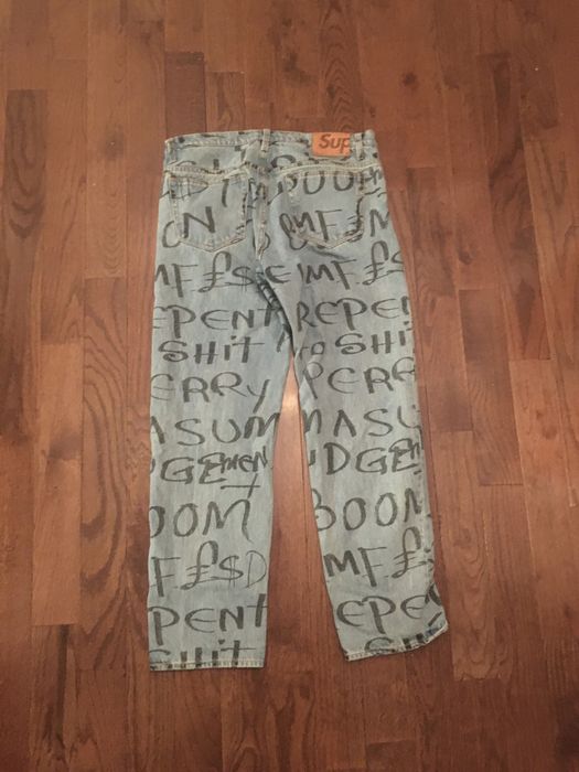 Supreme Supreme Black Ark Regular Jean Blue | Grailed