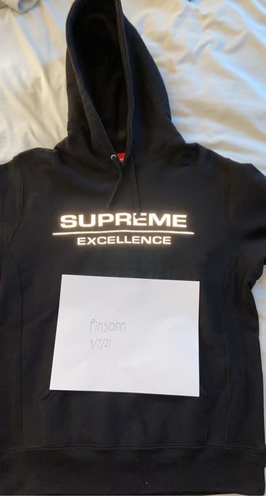 Supreme excellence hoodie hot sale