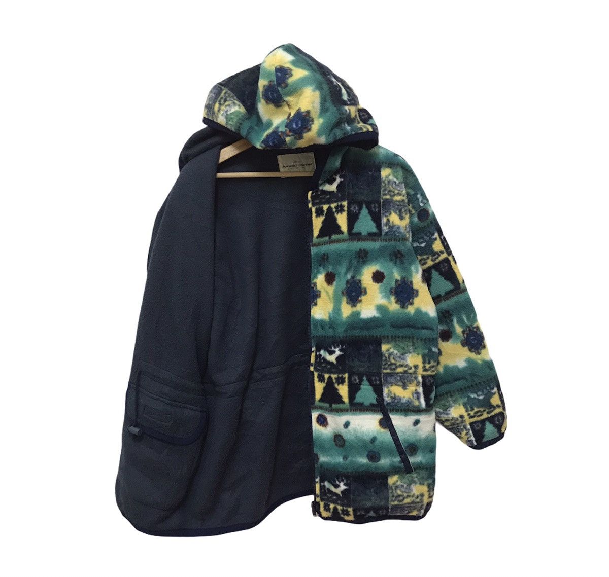 Japanese Brand Arnold Palmer Floral Multicolor Reversible Hoodie Jacket Size US M / EU 48-50 / 2 - 2 Thumbnail