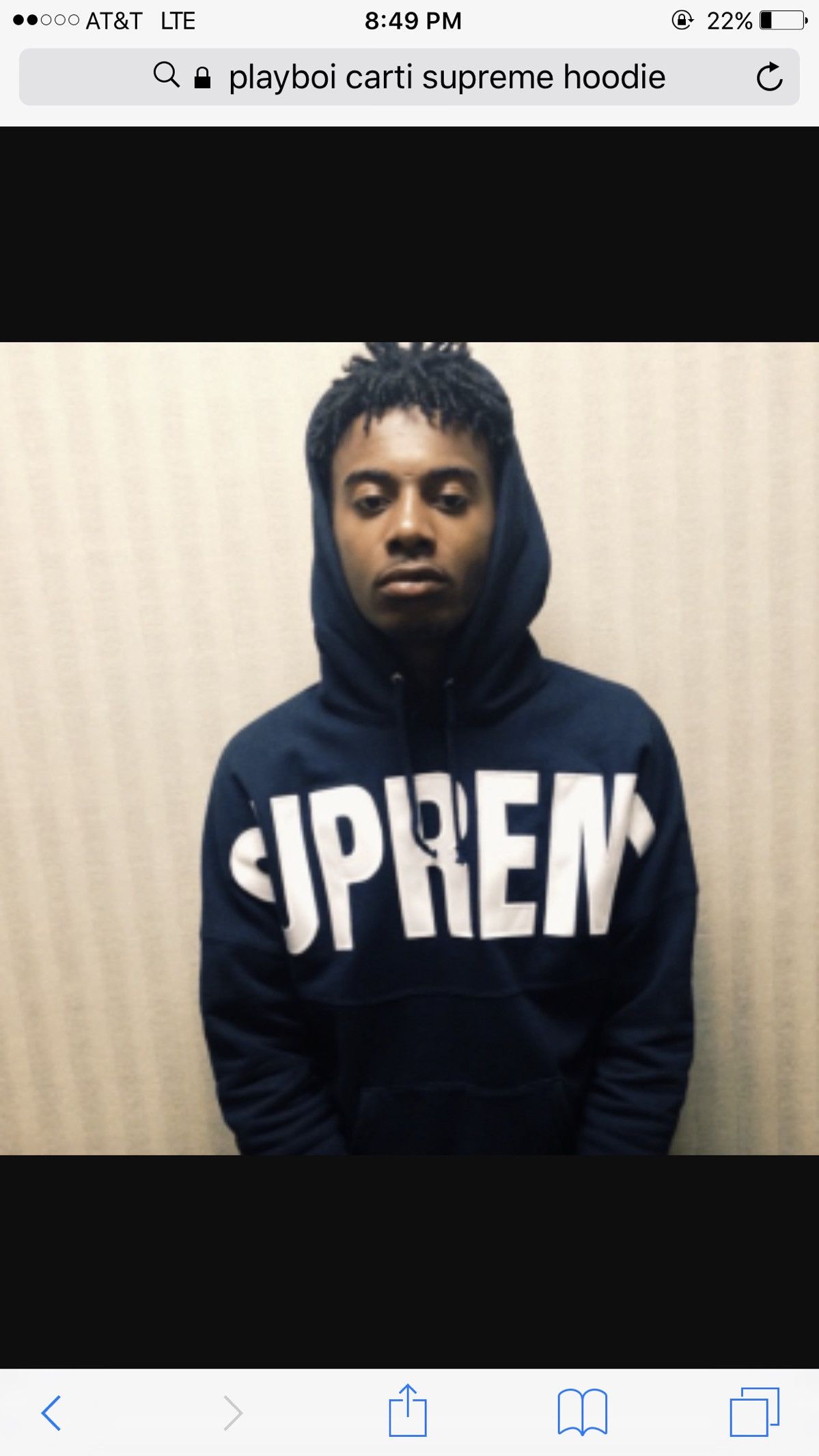 Supreme banner hoodie on sale