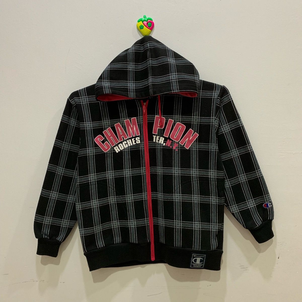 Champion × Japanese Brand × Vintage CHAMPION ROCHESTER Hoodie size 150 fits S Size US S / EU 44-46 / 1 - 1 Thumbnail
