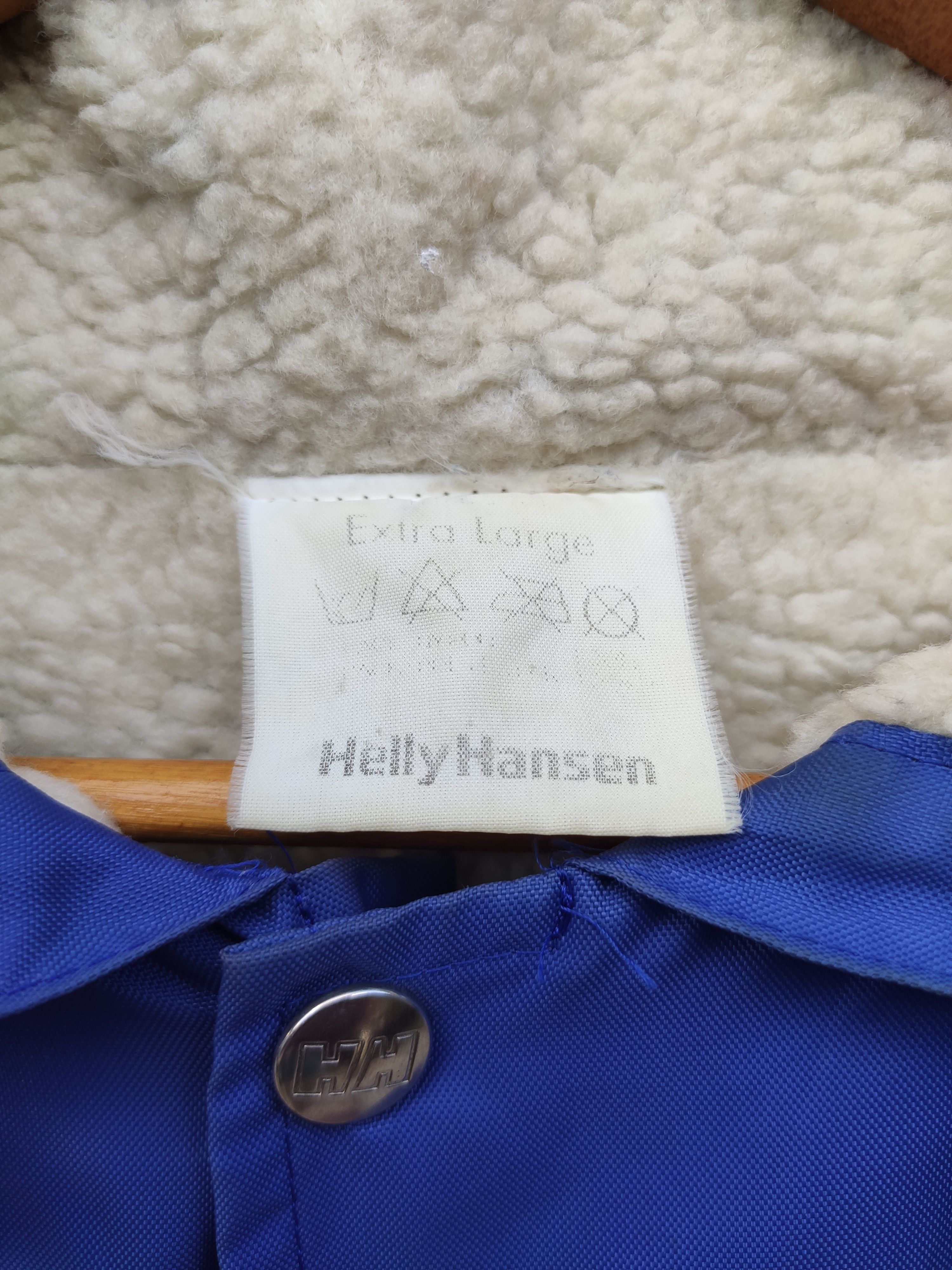 Helly Hansen × Vintage Vintage Helly Hansen long Jacket Parkas Sea life sailing Size US L / EU 52-54 / 3 - 6 Thumbnail
