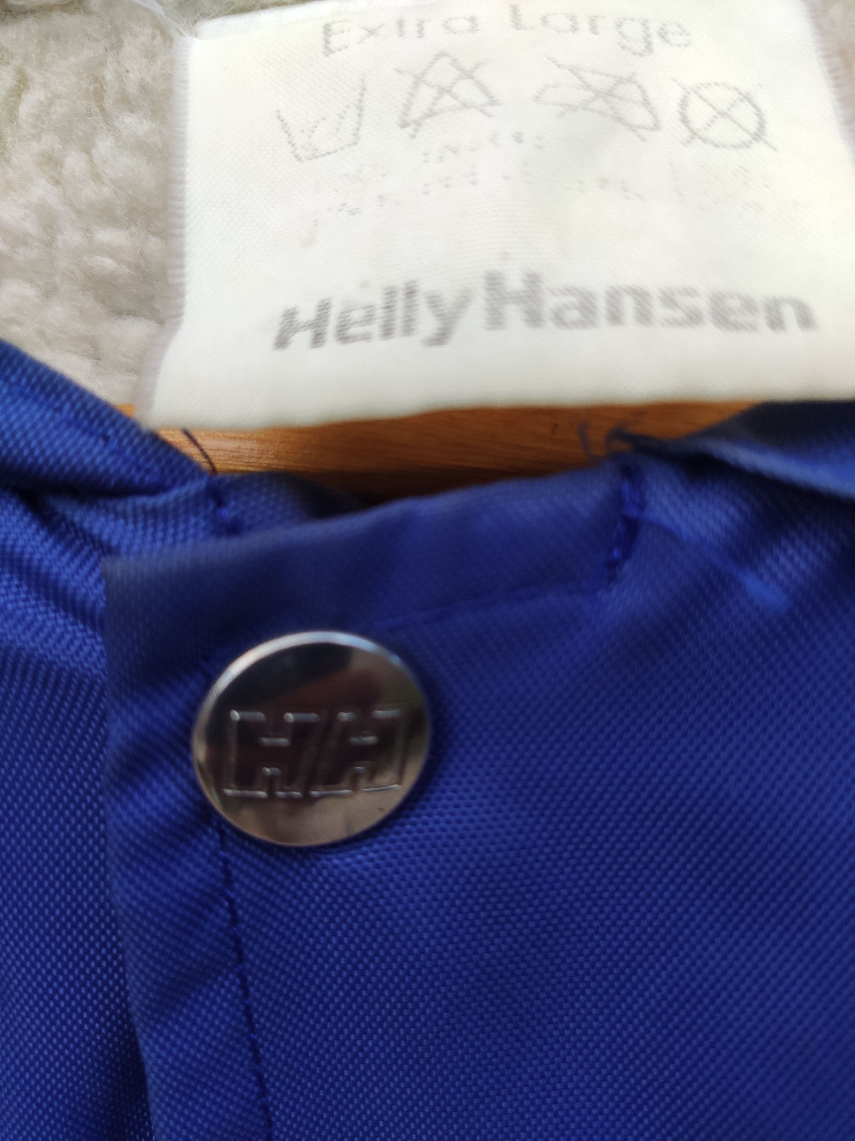 Helly Hansen × Vintage Vintage Helly Hansen long Jacket Parkas Sea life sailing Size US L / EU 52-54 / 3 - 7 Thumbnail