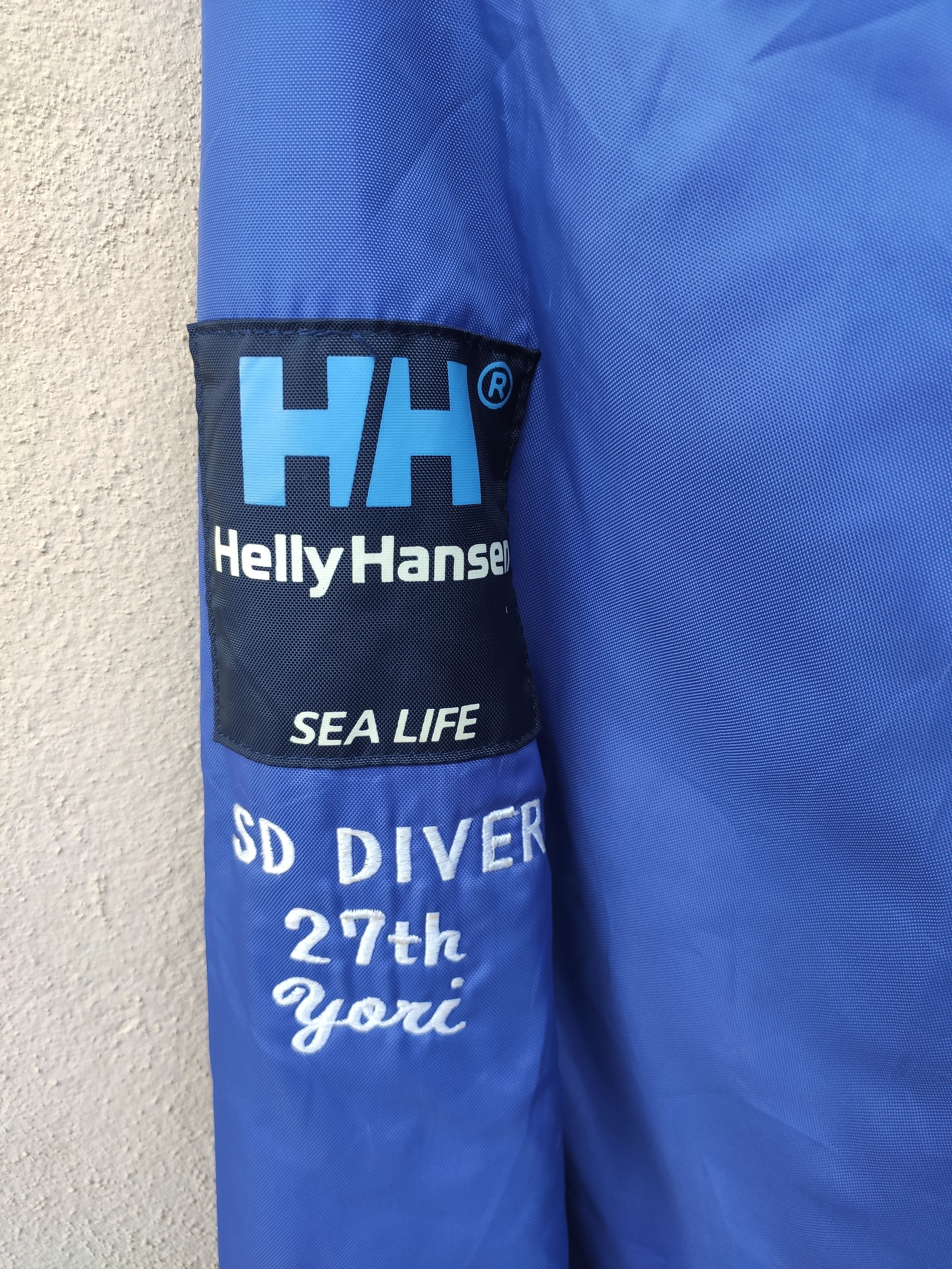 Helly Hansen × Vintage Vintage Helly Hansen long Jacket Parkas Sea life sailing Size US L / EU 52-54 / 3 - 4 Thumbnail