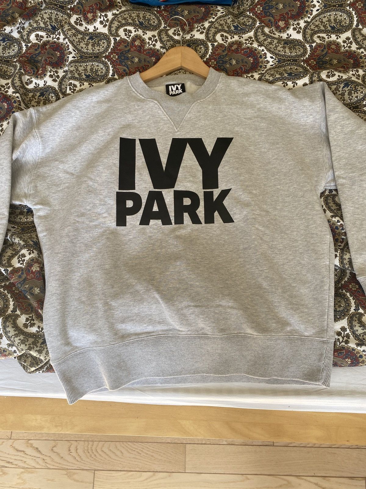 Beyonce Ivy Park Gray Sweatshirt | Grailed